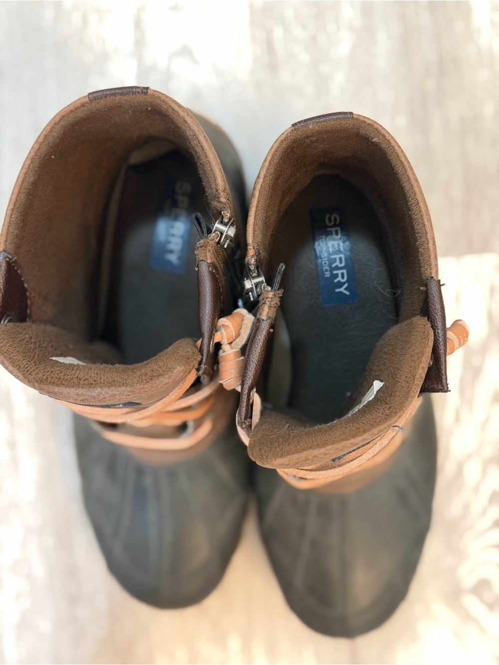 Sperry Duck Boots size 7.5 - Picture 6 of 7